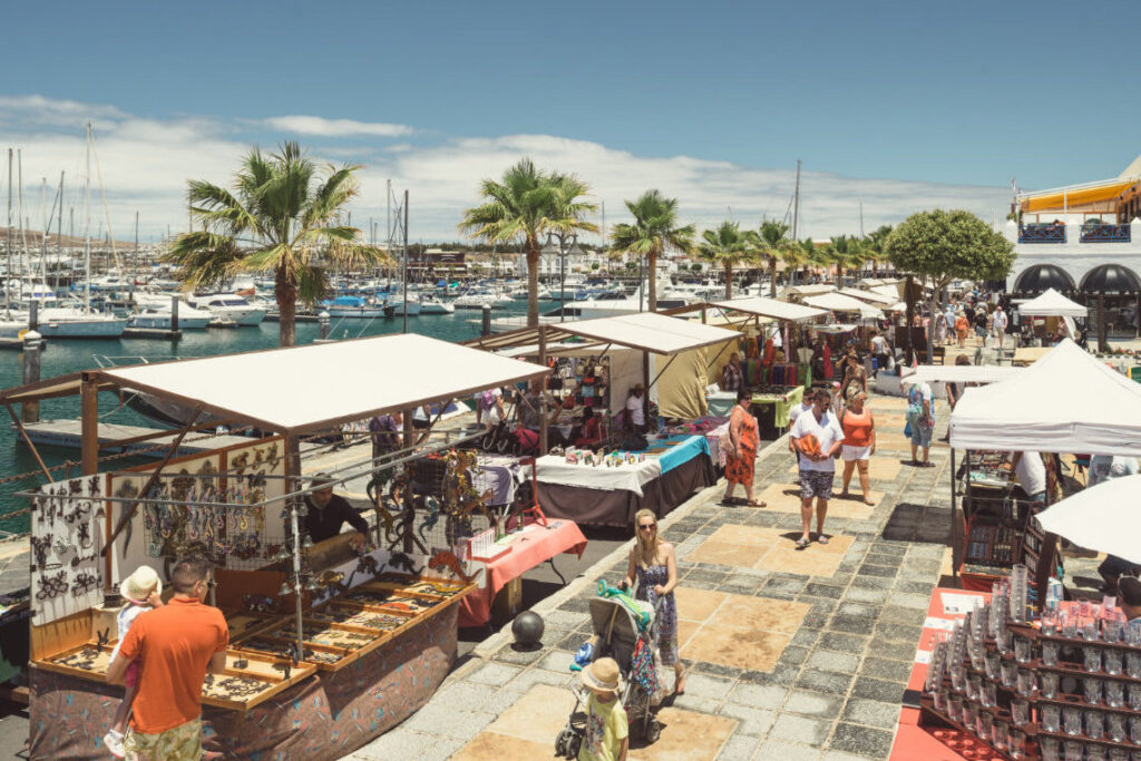 Marina Rubicon market